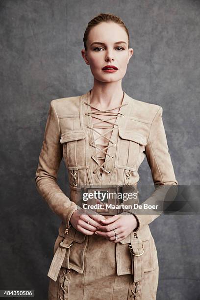 Actress Kate Bosworth from Crackle's 'The Art of More' poses in the Getty Images Portrait Studio powered by Samsung Galaxy at the 2015 Summer TCA's...