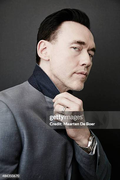 Actor Kevin Durand from FX's 'The Strain' poses in the Getty Images Portrait Studio powered by Samsung Galaxy at the 2015 Summer TCA's at The Beverly...