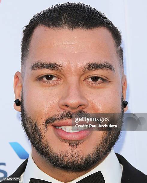 Fashion Designer Adolfo Sanchez attends HollyRod Foundation's 17th Annual DesignCare Gala at The Lot Studios on August 8, 2015 in Los Angeles,...