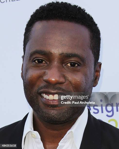 Director Matty Rich attends HollyRod Foundation's 17th Annual DesignCare Gala at The Lot Studios on August 8, 2015 in Los Angeles, California.