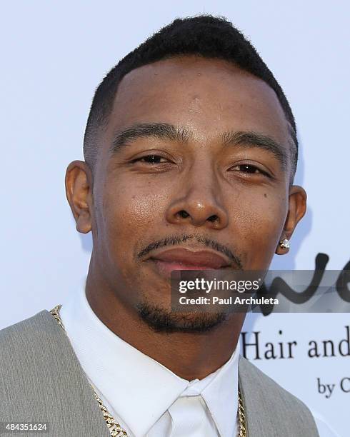 Actor Allen Maldonado attends HollyRod Foundation's 17th Annual DesignCare Gala at The Lot Studios on August 8, 2015 in Los Angeles, California.