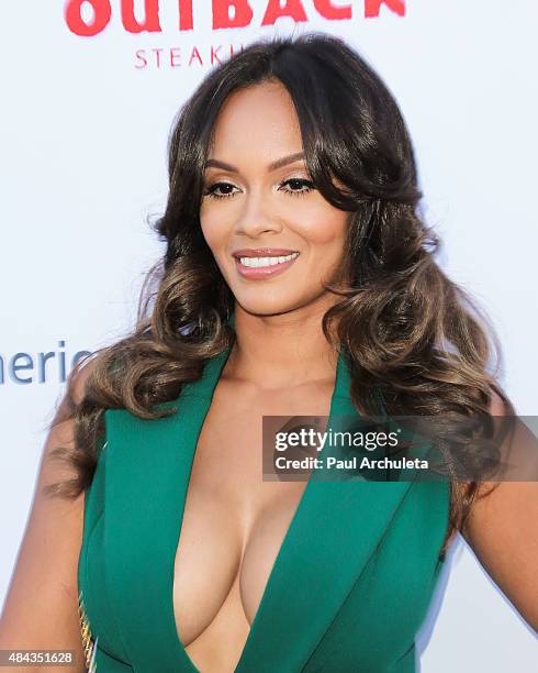 Reality TV Personality Evelyn Lozada attends HollyRod Foundation's 17th Annual DesignCare Gala at The Lot Studios on August 8, 2015 in Los Angeles,...