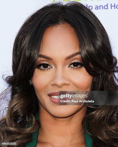 Reality TV Personality Evelyn Lozada attends HollyRod Foundation's 17th Annual DesignCare Gala at The Lot Studios on August 8, 2015 in Los Angeles,...