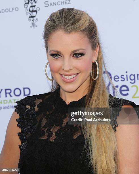 Actress Jadyn Douglas attends HollyRod Foundation's 17th Annual DesignCare Gala at The Lot Studios on August 8, 2015 in Los Angeles, California.