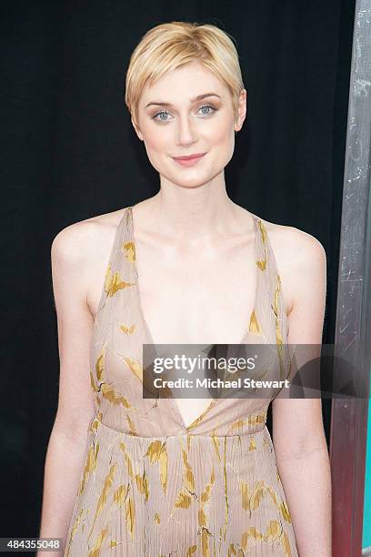 Actress Elizabeth Debicki attends "The Man From U.N.C.L.E." New York premiere at Ziegfeld Theater on August 10, 2015 in New York City.