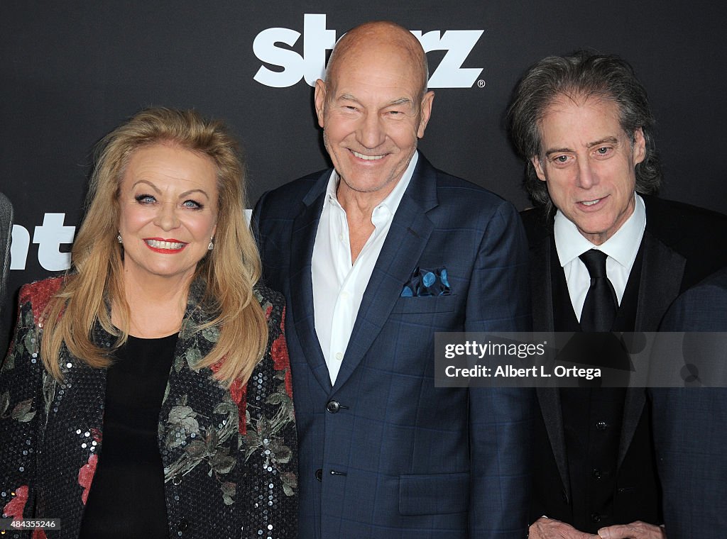 Premiere Of STARZ "Blunt Talk" - Arrivals