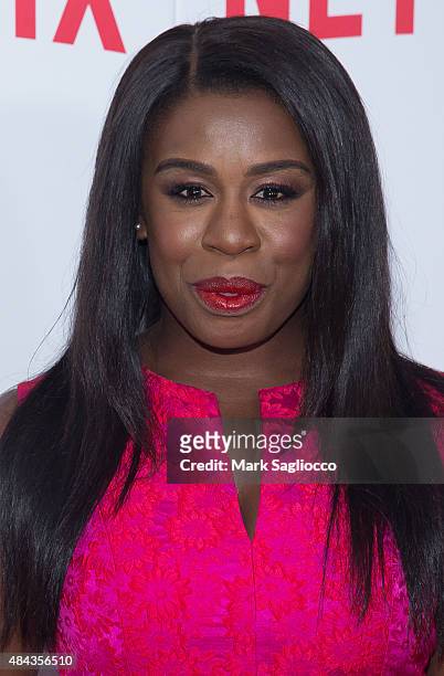 Actress Uzo Aduba attends the "Orange Is The New Black" FYC Screening at the DGA Theater on August 11, 2015 in New York City.