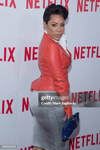 Actress Selenis Leyva attends the "Orange Is The New Black" FYC Screening at the DGA Theater on August 11, 2015 in New York City.