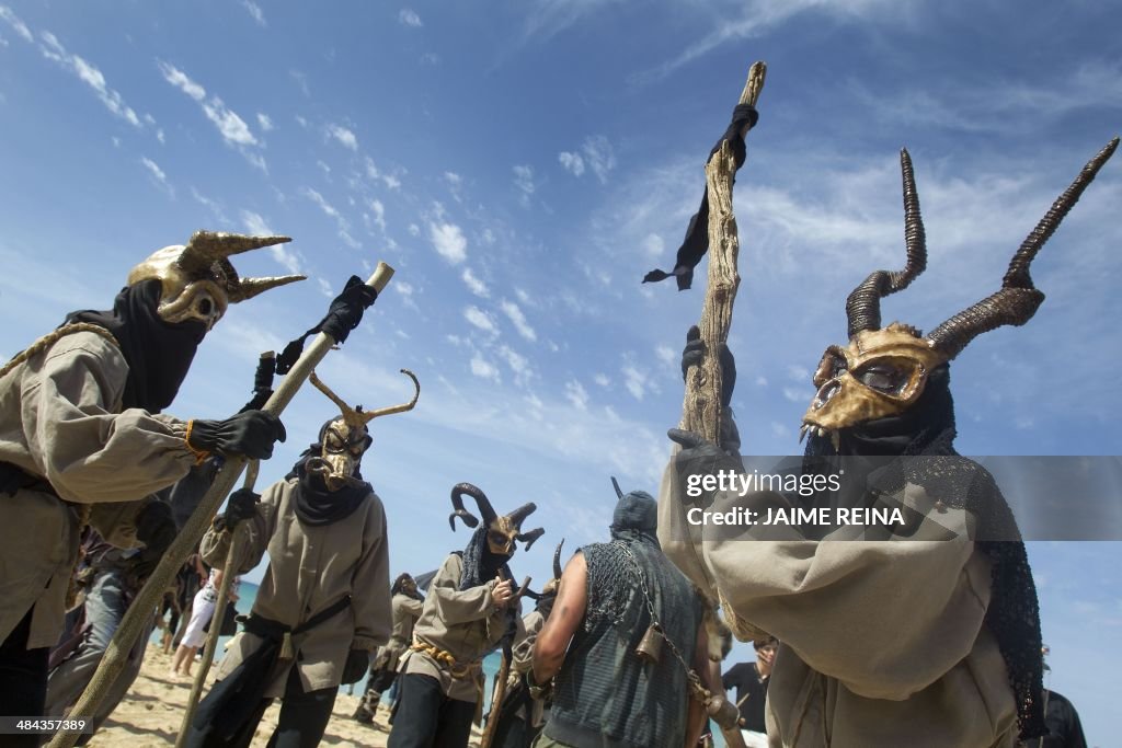 SPAIN-ENERGY-OIL-PROTEST