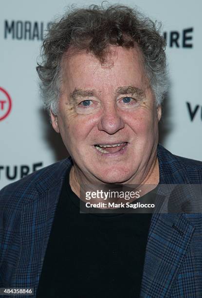 Actor Peter Gerety attends the "Public Morals" New York Screening at the Tribeca Grand Screening Room on August 12, 2015 in New York City.