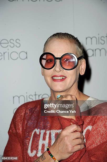 Lori Petty attends "Mistress America" New York premiere at Landmark Sunshine Cinema on August 12, 2015 in New York City.