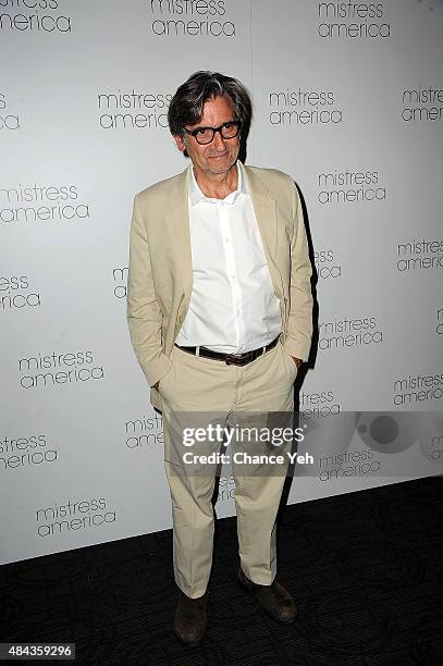 Griffin Dunne attends "Mistress America" New York premiere at Landmark Sunshine Cinema on August 12, 2015 in New York City.