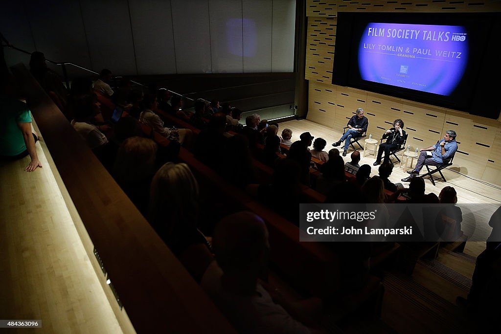 The Film Society Of Lincoln Center 2015 Summer Talks Series: "Grandma"