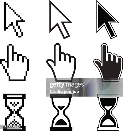 Mouse Cursor Icons - Pixel and Vector Mouse Cursor Icons - Pixel and Vector