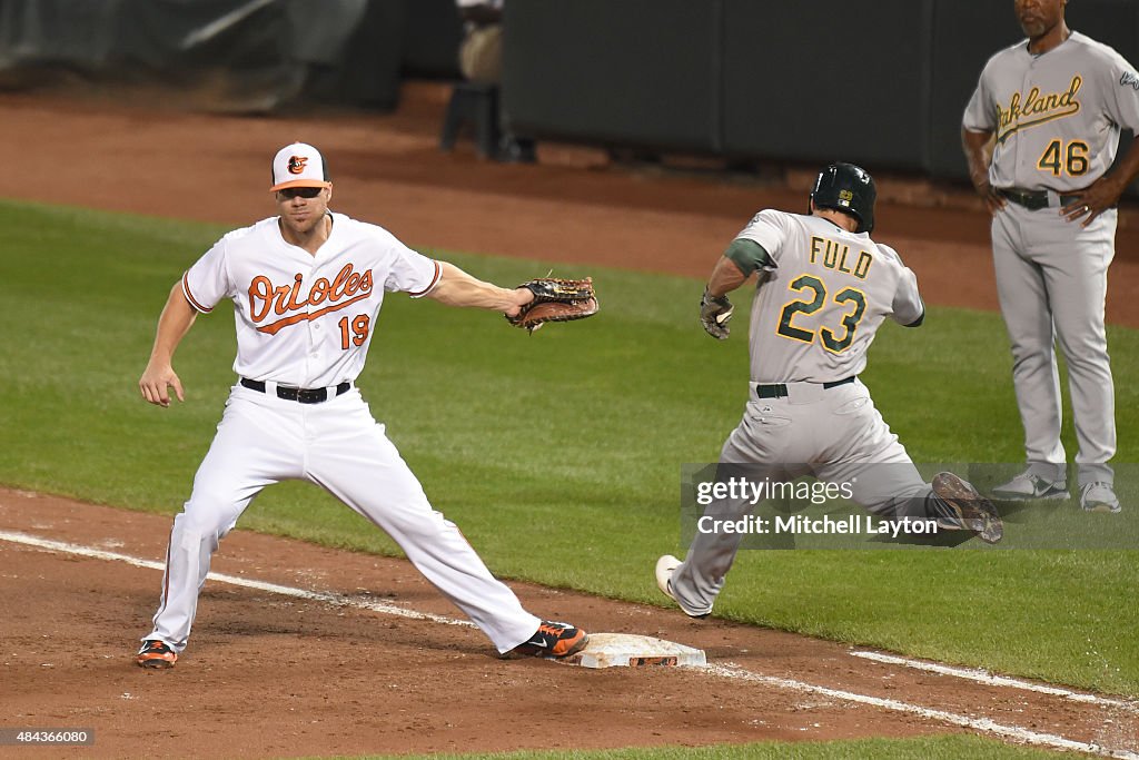Oakland Athletics at Baltimore Orioles