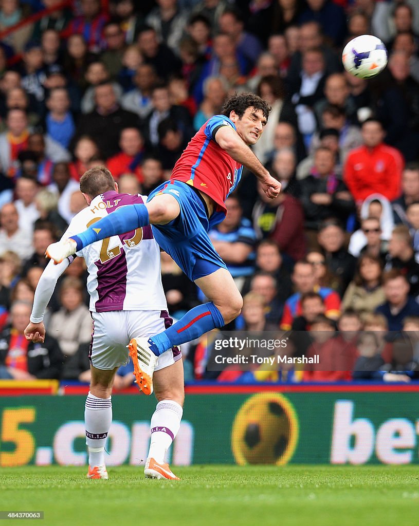 Crystal Palace v Aston Villa - Premier League