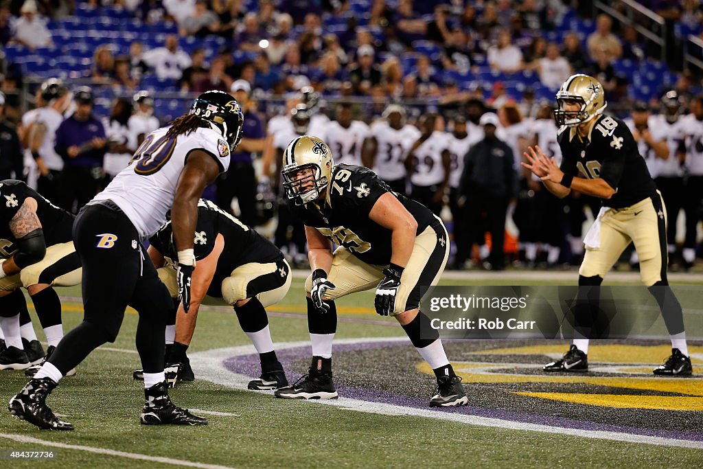 New Orleans Saints v Baltimore Ravens