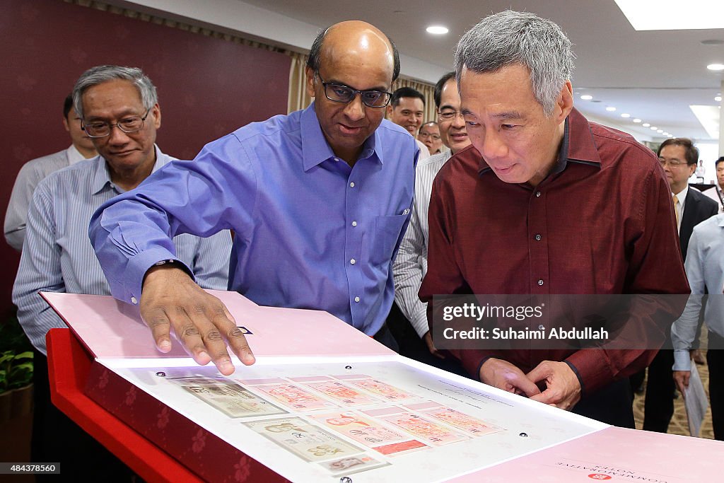 Unveiling Ceremony Of SG50 Commemorative Notes