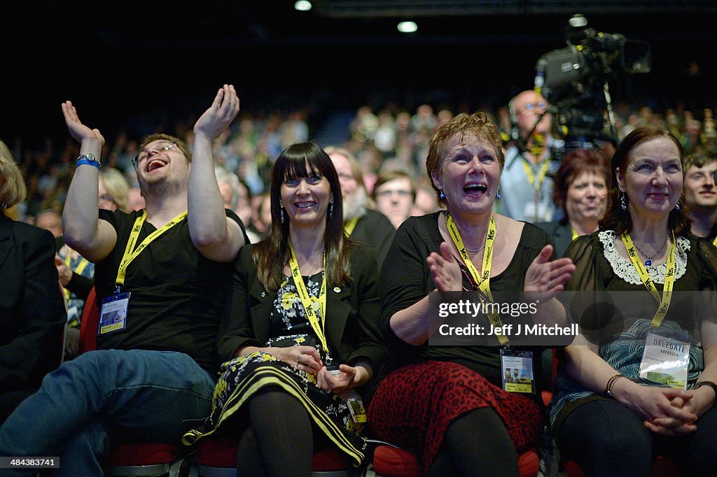 SNP Leader Alex Salmond Delivers His Keynote Speech At The SNP Conference