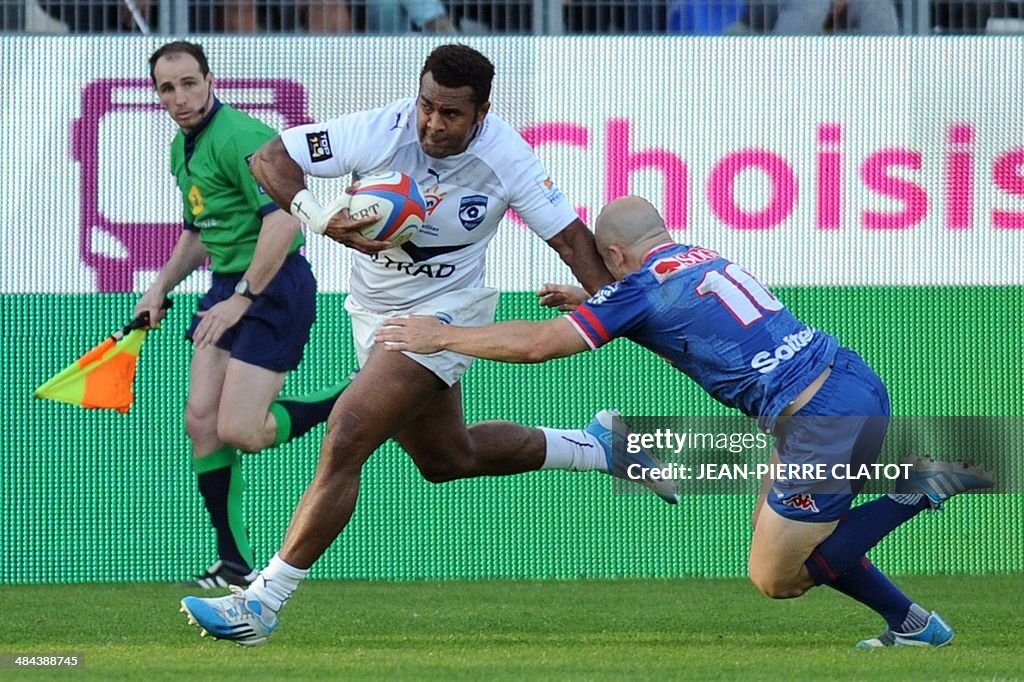 RUGBYU -FRA-TOP14 - GRENOBLE-MONTPELLIER