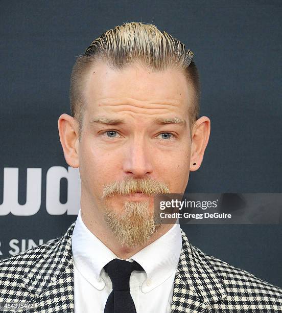 Sean Brosnan arrives at the premiere of The Weinstein Company's "No Escape" at Regal Cinemas L.A. Live on August 17, 2015 in Los Angeles, California.