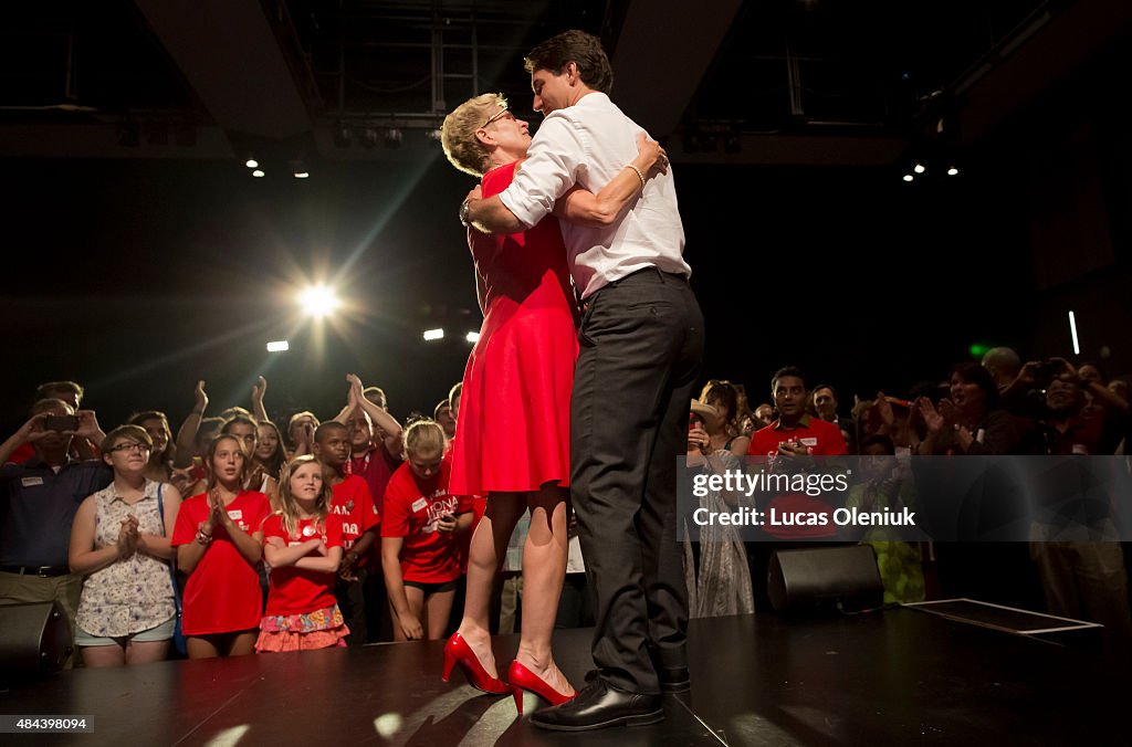 Kathleen Wynne And Justin Trudeau