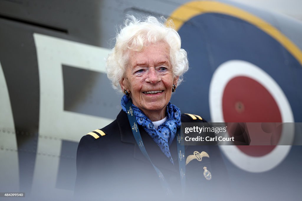 Spitfires And Hurricanes Flypast to Mark The Battle Of Britain's Hardest Day