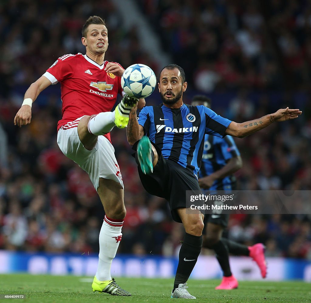 Manchester United v Club Brugge - UEFA Champions League: Qualifying Round Play Off First Leg