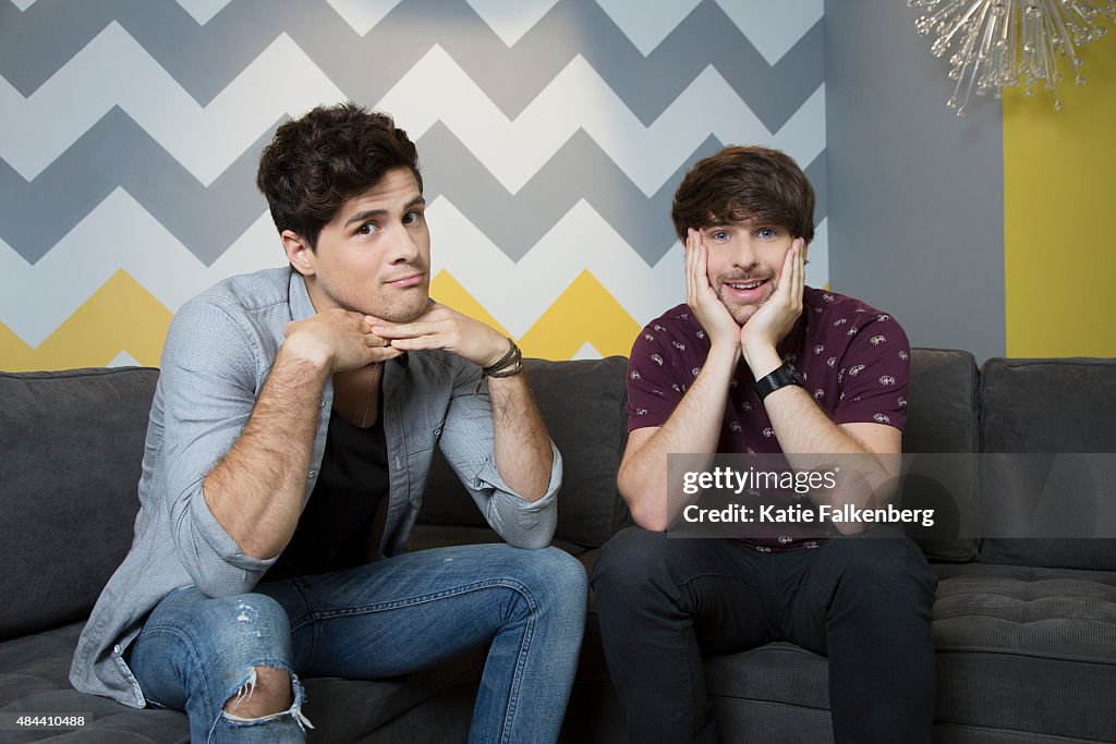 Smosh Comedic YouTube duo of SMOSH, Anthony Padilla, left, and Ian Hecox ...