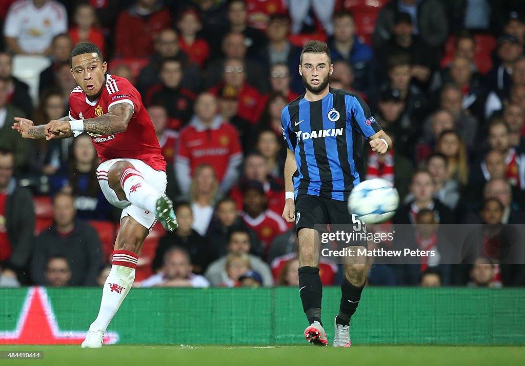 Manchester United v Club Brugge - UEFA Champions League: Qualifying Round Play Off First Leg