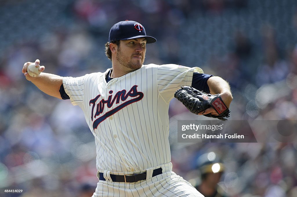 Oakland Athletics v Minnesota Twins