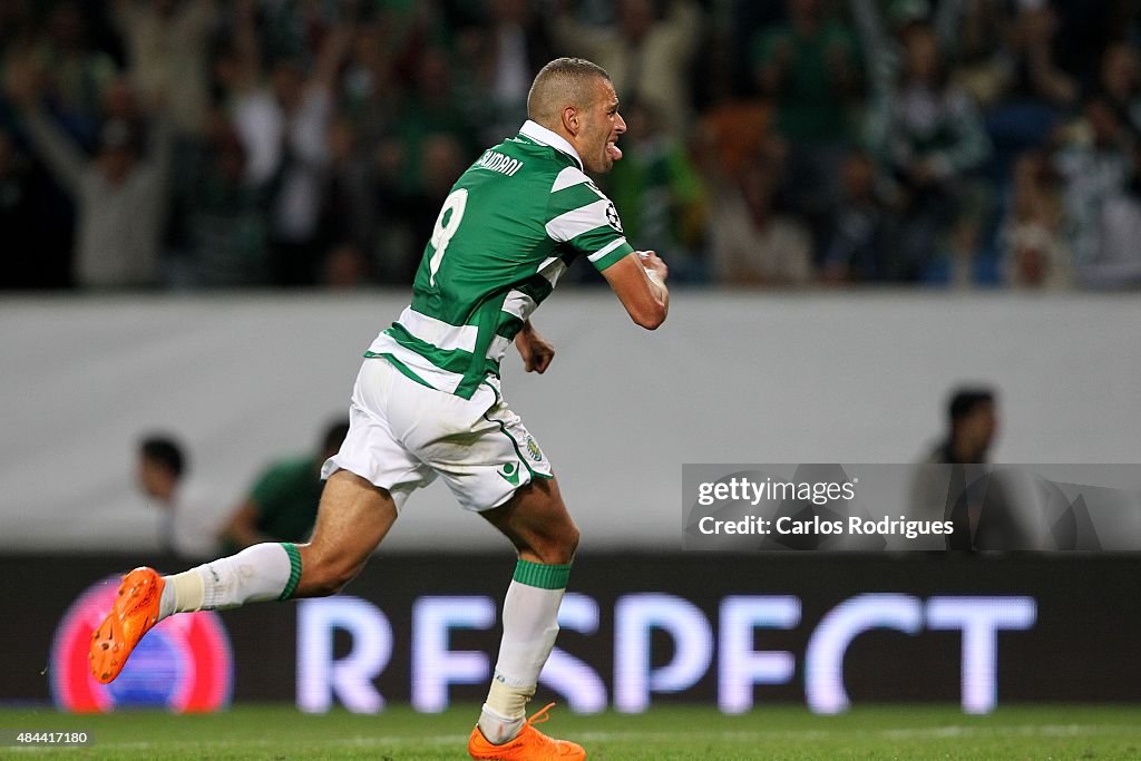 Sporting CP v CSKA Moscow - UEFA Champions League: Qualifying Round Play Off First Leg