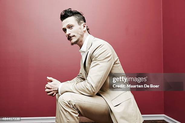 Actor Jonathan Tucker from DirectTV's 'The Kingdom' poses in the Getty Images Portrait Studio powered by Samsung Galaxy at the 2015 Summer TCA's at...
