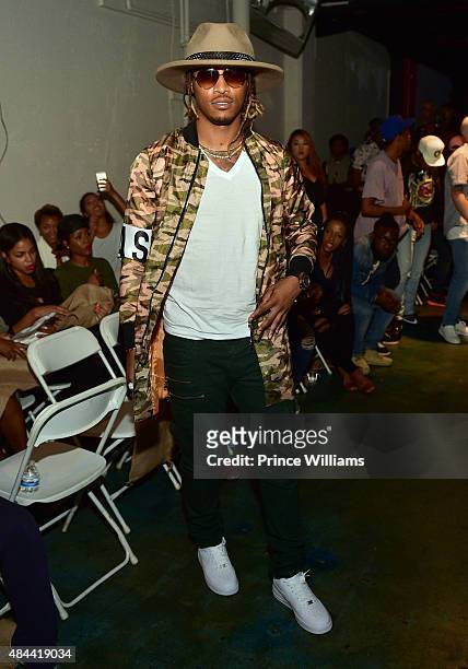 Rapper Future attends Cease and Desist Fashion Presentation on August 13, 2015 in Atlanta, Georgia.