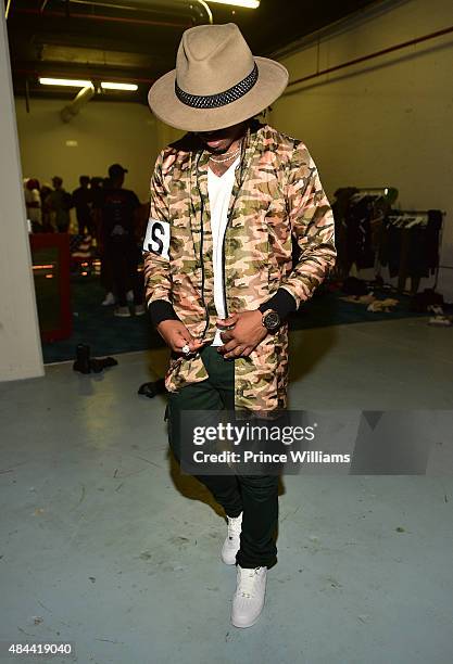 Rapper Future attends Cease And Desist Fashion Presentation on August 13, 2015 in Atlanta, Georgia.