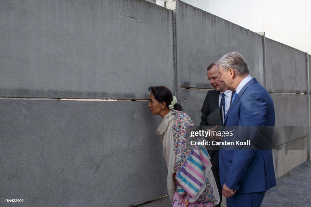 Aung San Suu Kyi Visits Berlin