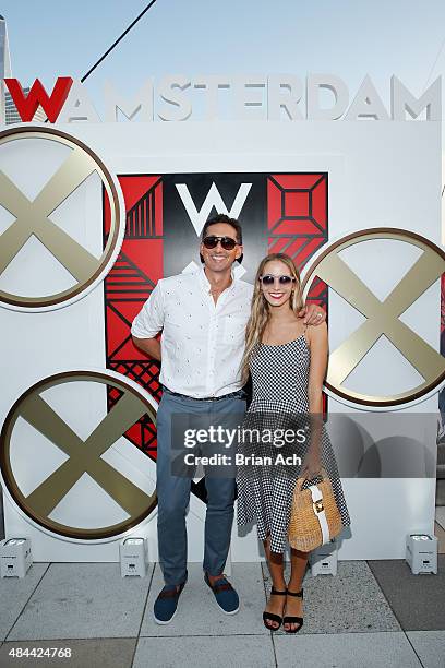 Hotels Global Brand Leader Anthony Ingham and Harley Viera Newton attend All Aboard! as W Hotels toasts the upcoming opening of W Amsterdam with...