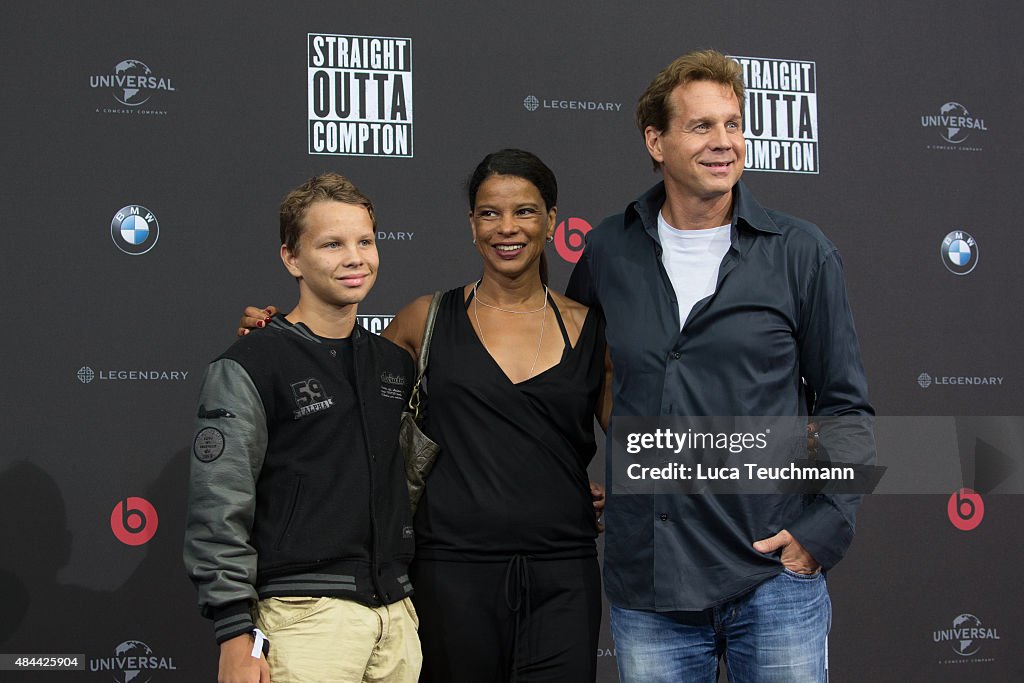 Thomas Heinze; Jackie Brown and Sam Brown attend the 'Straight