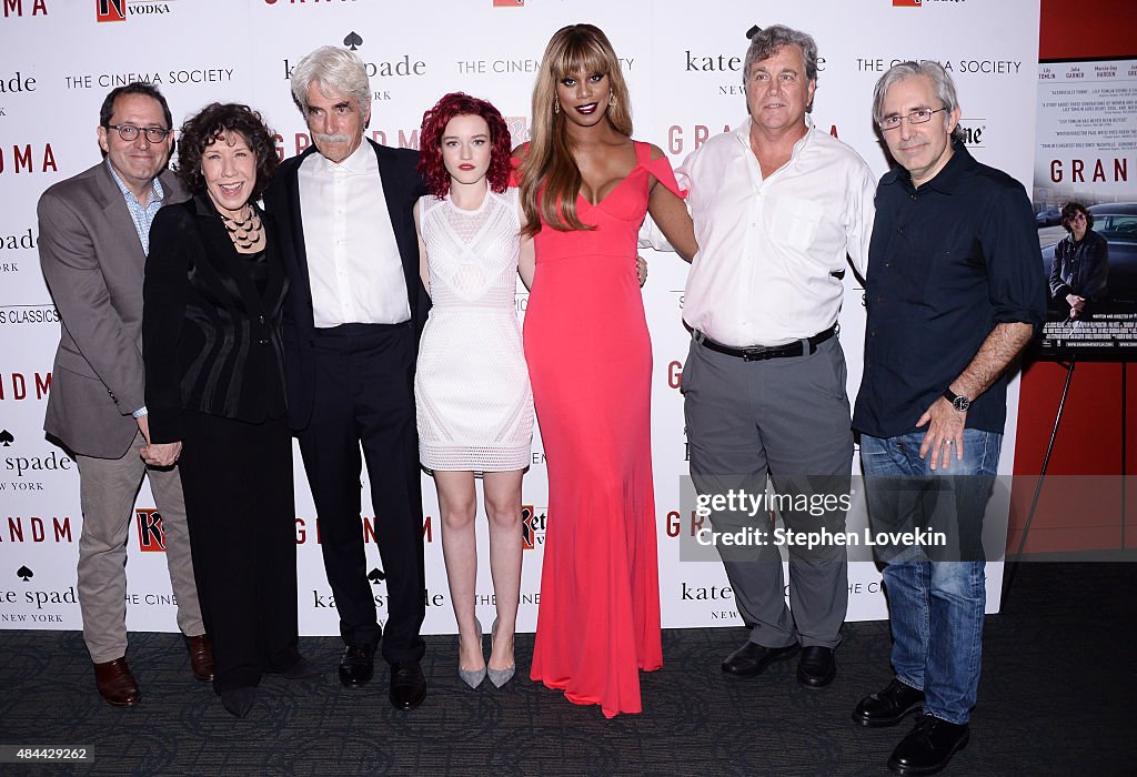 The Cinema Society And Kate Spade Host A Screening Of Sony Pictures Classics' "Grandma" - Arrivals