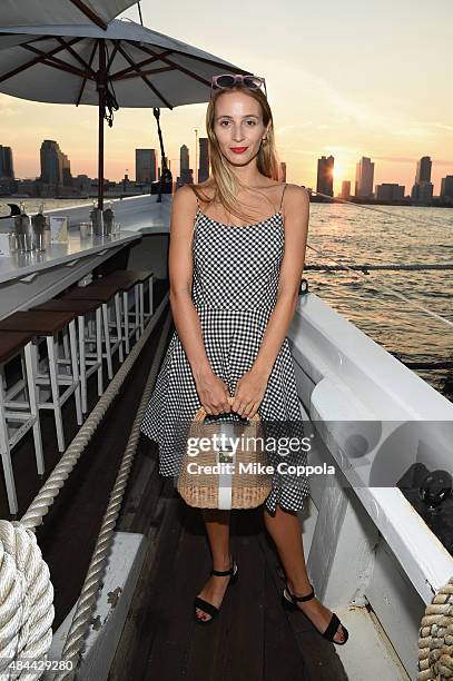 Harley Viera Newton attends All Aboard! as W Hotels toasts the upcoming opening of W Amsterdam with 'Captains' Taylor Schilling, Erin Heatherton,...