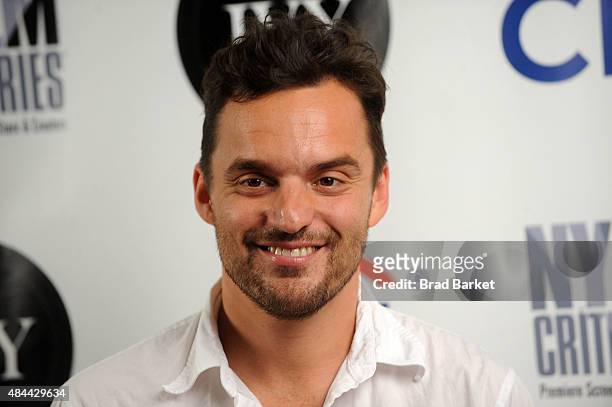 Actor Jake Johnson attends the New York Film Critics Series screening of "Digging For Fire" at AMC Empire 25 theater on August 18, 2015 in New York...