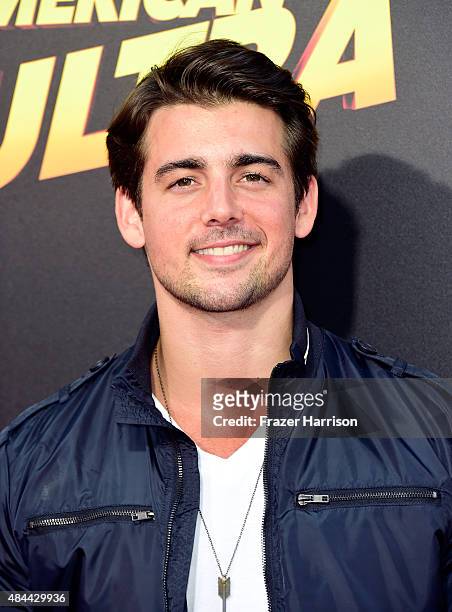 Actor John DeLuca attends PalmStar Media And Lionsgate's "American Ultra" premiere at the Ace Theater Downtown LA on August 18, 2015 in Los Angeles,...