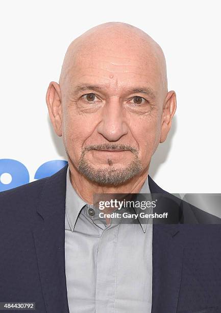 Actor Sir Ben Kingsley attends Reel Pieces With Annette Insdorf: Preview Screening Of "Learning To Drive" at 92nd Street Y on August 18, 2015 in New...