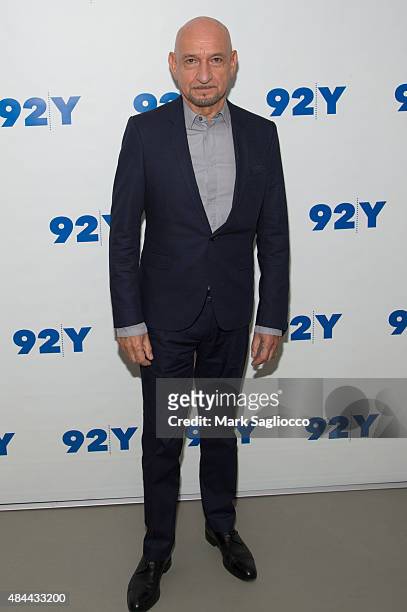 Actor Sir Ben Kingsley attends 92Y's Reel Pieces Series: "Learning to Drive" at 92nd Street Y on August 18, 2015 in New York City.