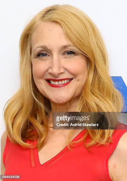 Actress Patricia Clarkson attends Reel Pieces With Annette Insdorf: Preview Screening Of "Learning To Drive" at 92nd Street Y on August 18, 2015 in...