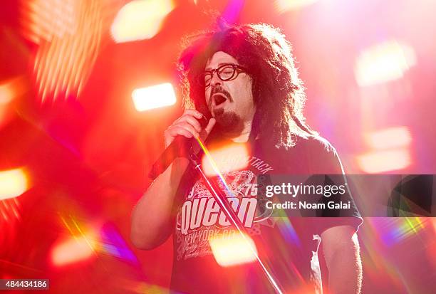 Adam Duritz of Counting Crows performs in concert at JBL Live at Pier 97 on August 18, 2015 in New York City.