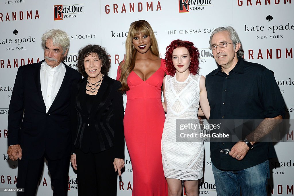 The Cinema Society And Kate Spade Host A Screening Of Sony Pictures Classics' "Grandma" - Arrivals