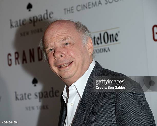 Actor Wallace Shawn attends The Cinema Society and Kate Spade host a Screening of Sony Pictures Classics' "Grandma" at Landmark Sunshine Cinema on...