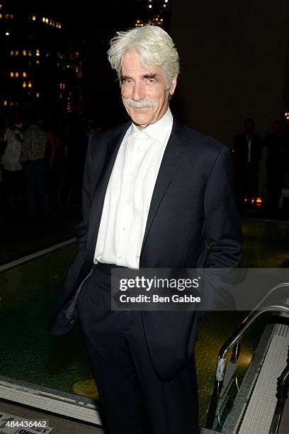 Actor Sam Elliott attends The Cinema Society, Kate Spade and Ketel One Vodka host a Screening of Sony Pictures Classics' "Grandma" at The Jimmy at...