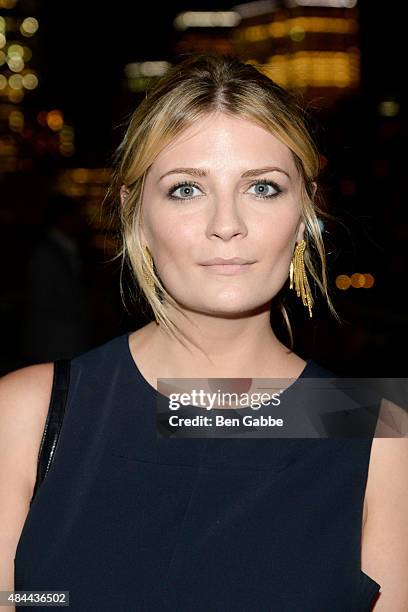 Actress Mischa Barton attends The Cinema Society, Kate Spade and Ketel One Vodka host a Screening of Sony Pictures Classics' "Grandma" at The Jimmy...